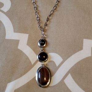 Etienne Aigner silver necklace